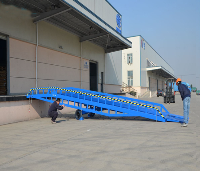 广西移动式登车桥应用